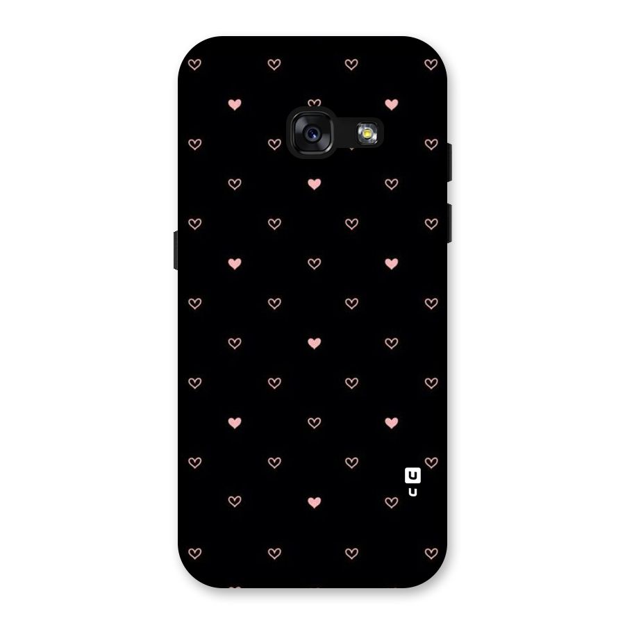 Tiny Little Pink Pattern Back Case for Galaxy A3 (2017)