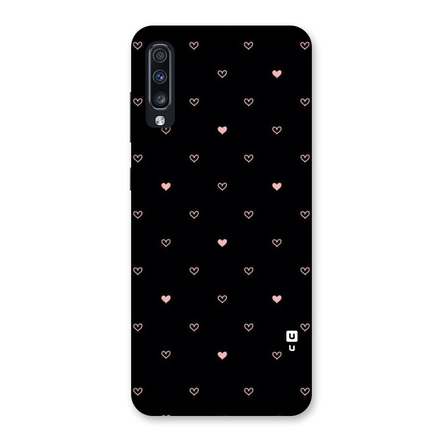 Tiny Little Pink Pattern Back Case for Galaxy A70