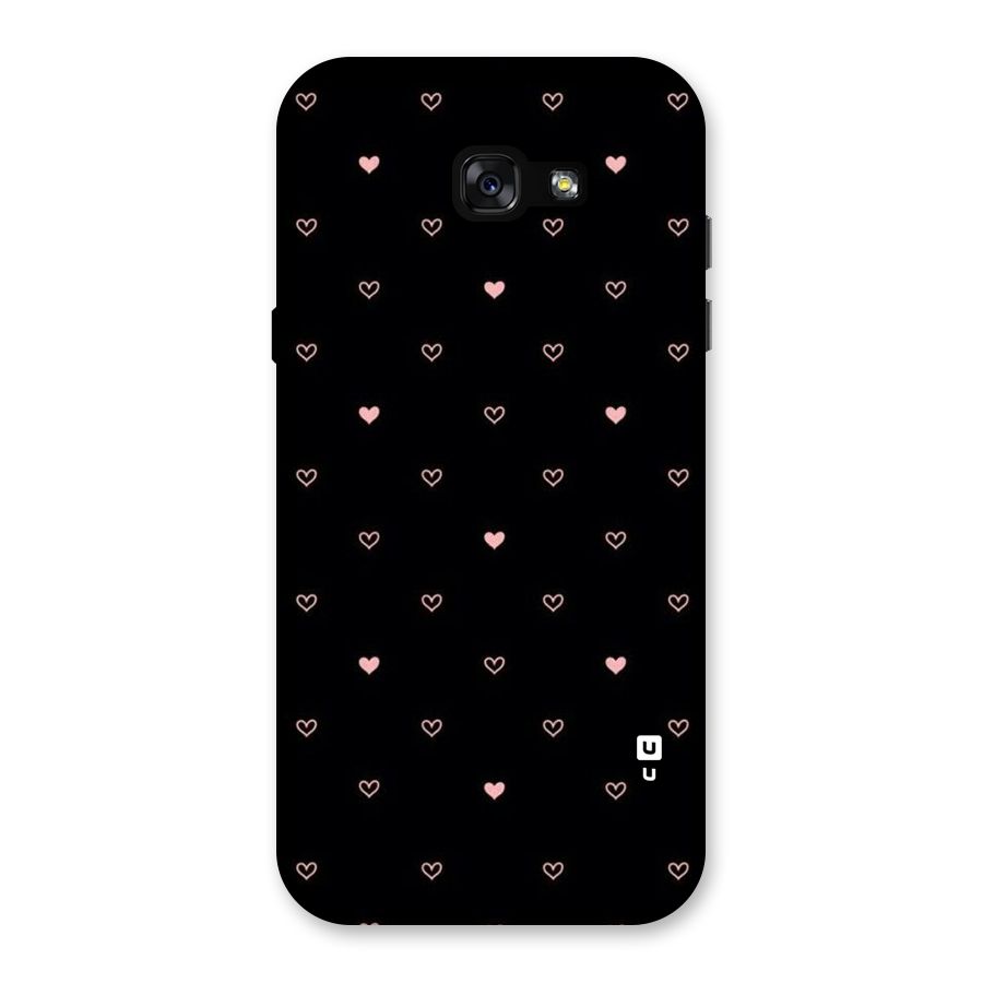 Tiny Little Pink Pattern Back Case for Galaxy A7 (2017)