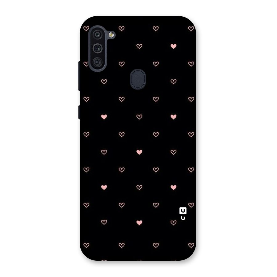 Tiny Little Pink Pattern Back Case for Galaxy M11