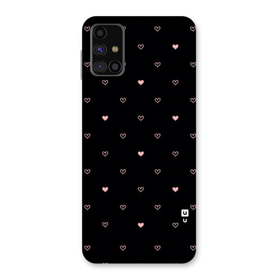 Tiny Little Pink Pattern Back Case for Galaxy M31s