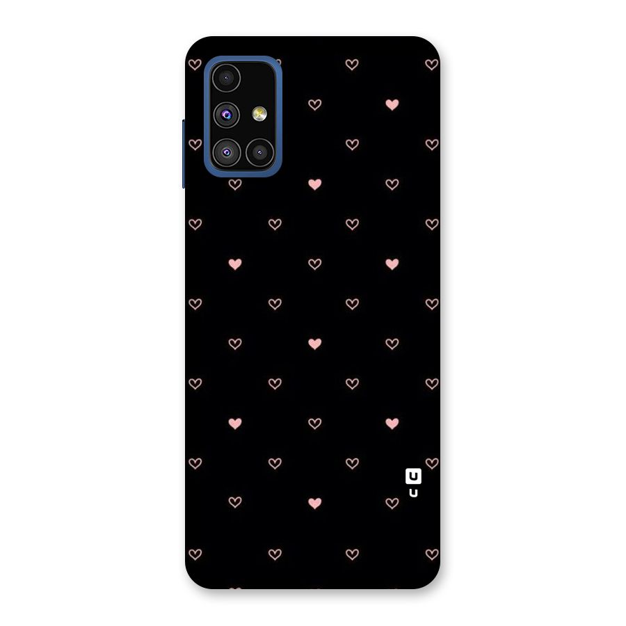 Tiny Little Pink Pattern Back Case for Galaxy M51