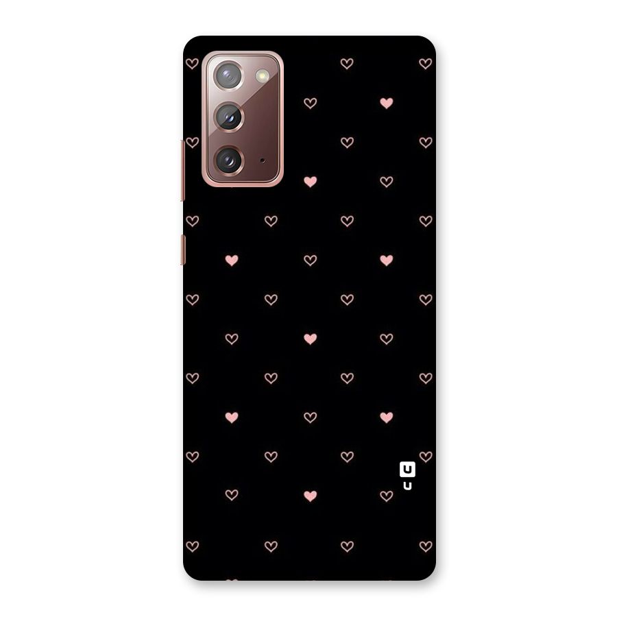 Tiny Little Pink Pattern Back Case for Galaxy Note 20