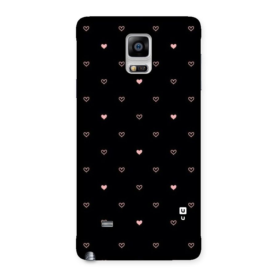 Tiny Little Pink Pattern Back Case for Galaxy Note 4