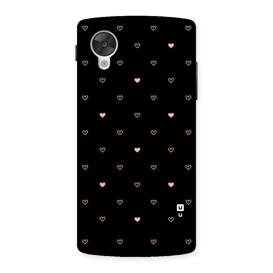 Tiny Little Pink Pattern Back Case for Google Nexsus 5