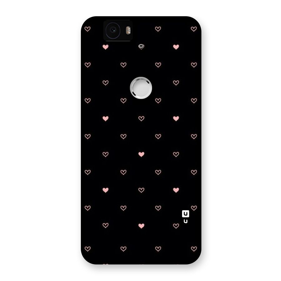 Tiny Little Pink Pattern Back Case for Google Nexus-6P