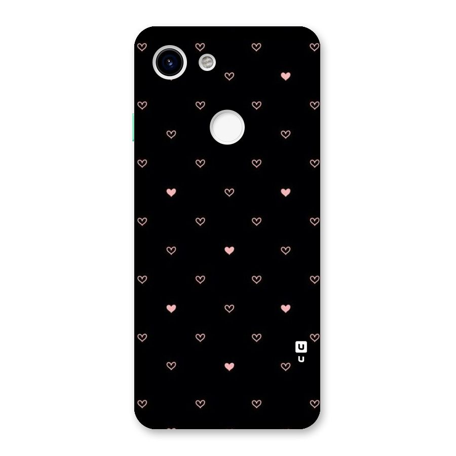 Tiny Little Pink Pattern Back Case for Google Pixel 3