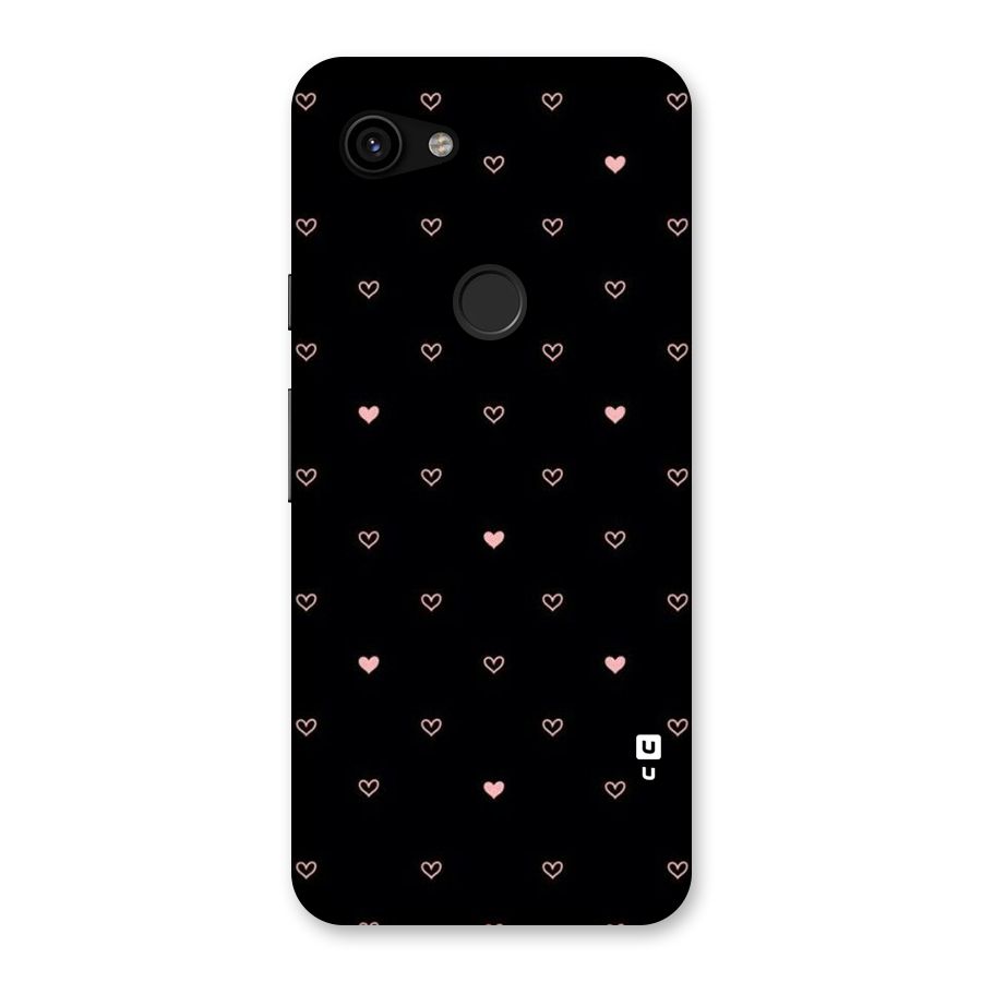 Tiny Little Pink Pattern Back Case for Google Pixel 3a