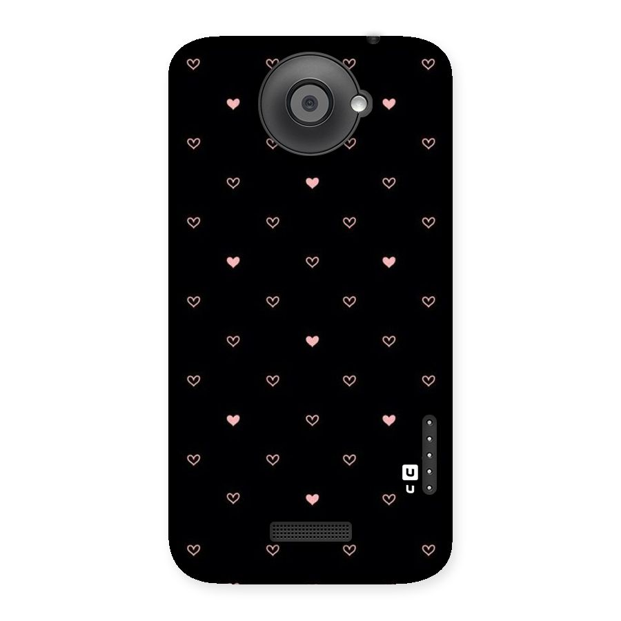 Tiny Little Pink Pattern Back Case for HTC One X