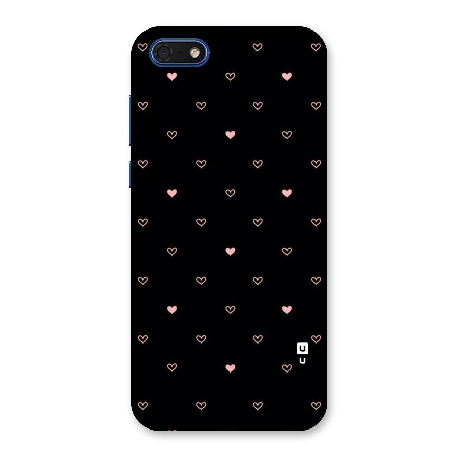 Tiny Little Pink Pattern Back Case for Honor 7s