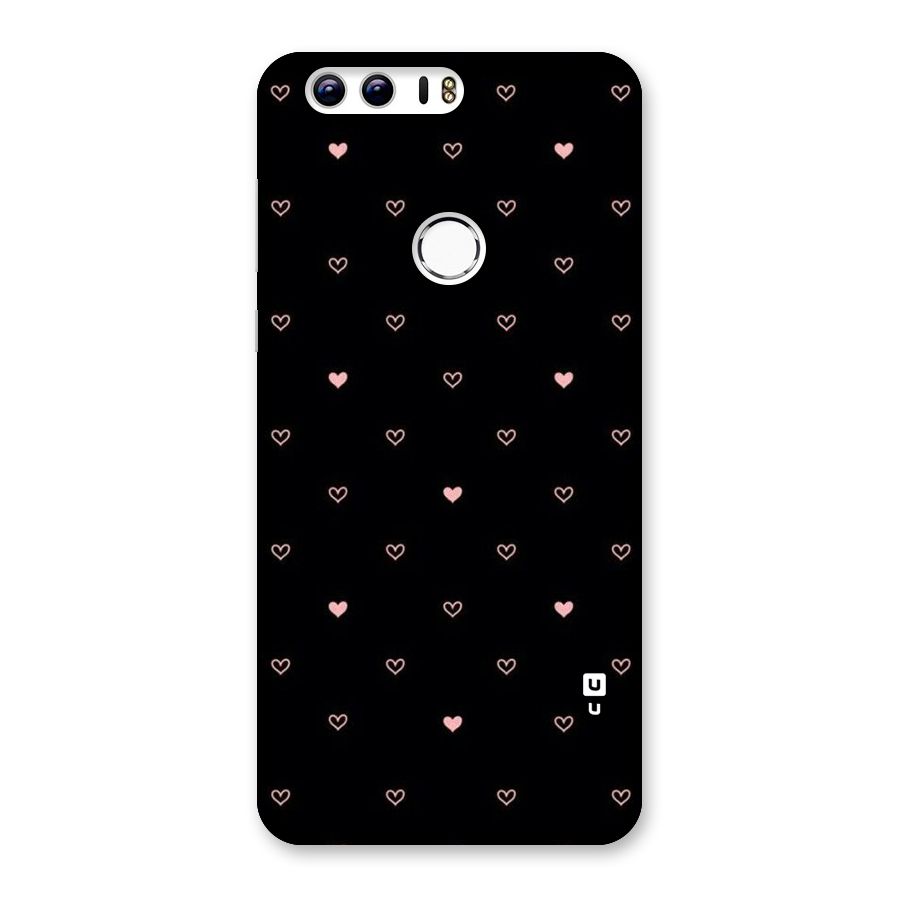 Tiny Little Pink Pattern Back Case for Honor 8