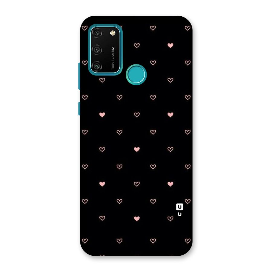 Tiny Little Pink Pattern Back Case for Honor 9A