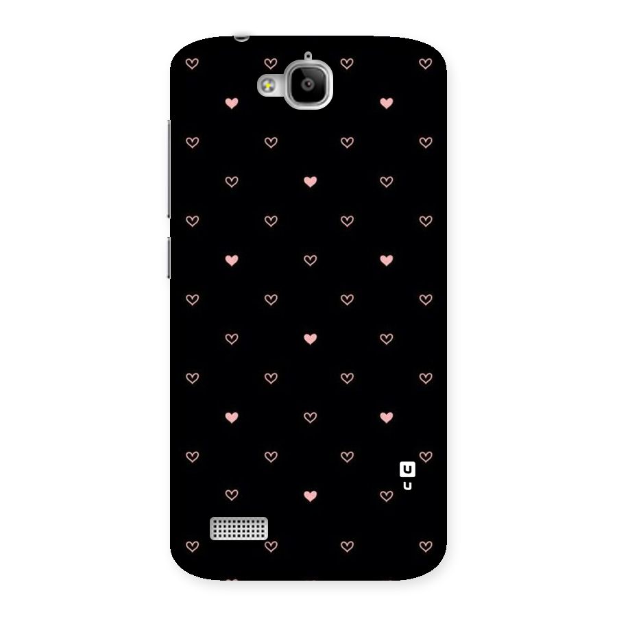 Tiny Little Pink Pattern Back Case for Honor Holly