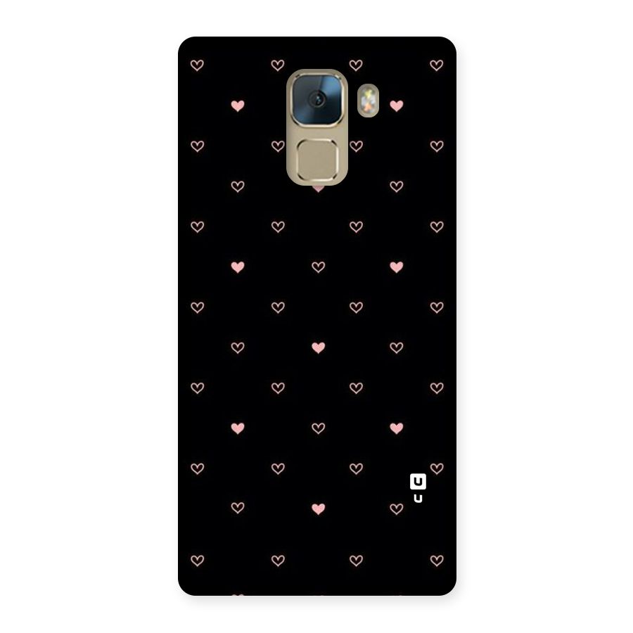 Tiny Little Pink Pattern Back Case for Huawei Honor 7
