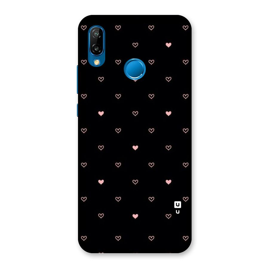 Tiny Little Pink Pattern Back Case for Huawei P20 Lite