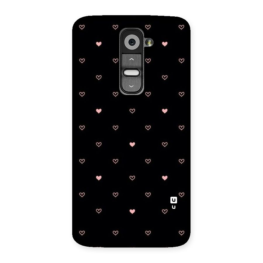 Tiny Little Pink Pattern Back Case for LG G2