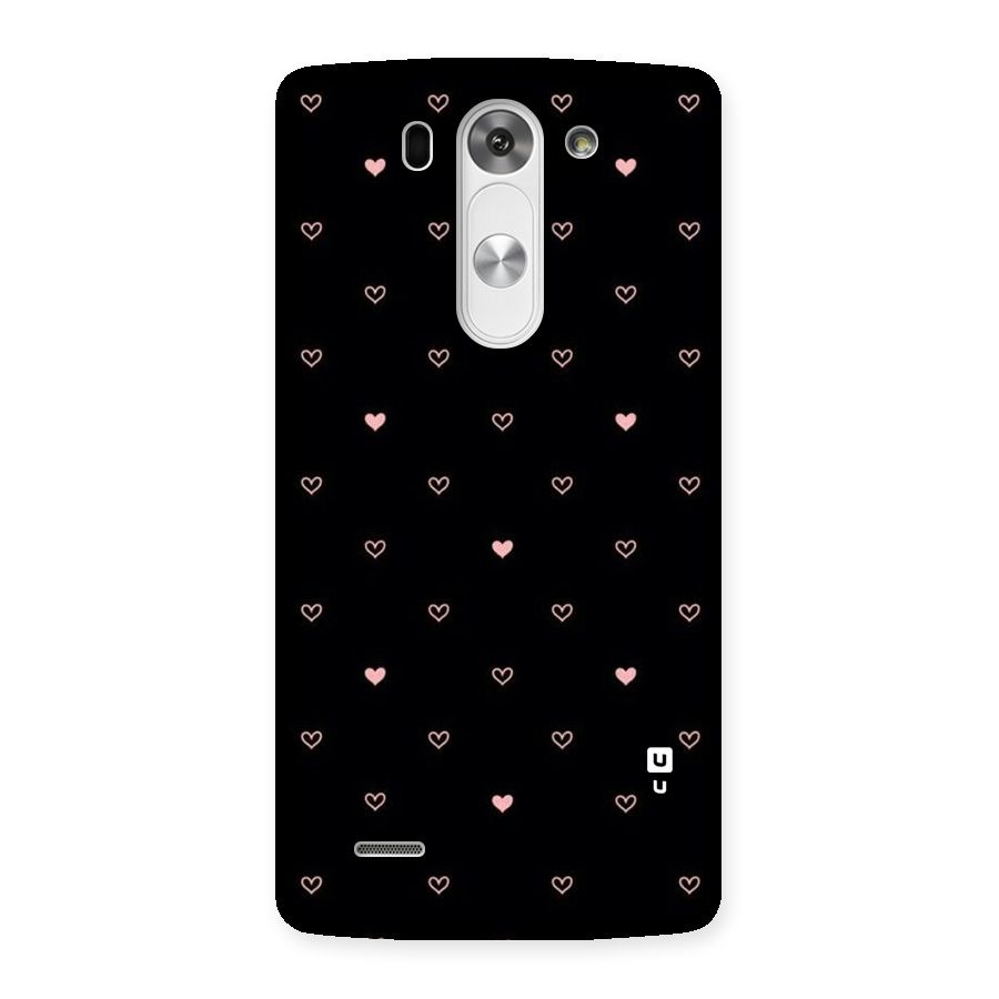 Tiny Little Pink Pattern Back Case for LG G3 Mini