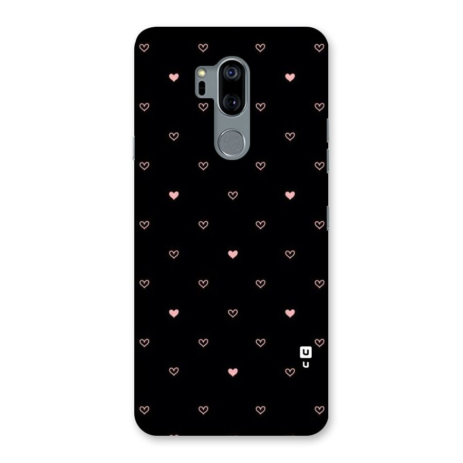 Tiny Little Pink Pattern Back Case for LG G7