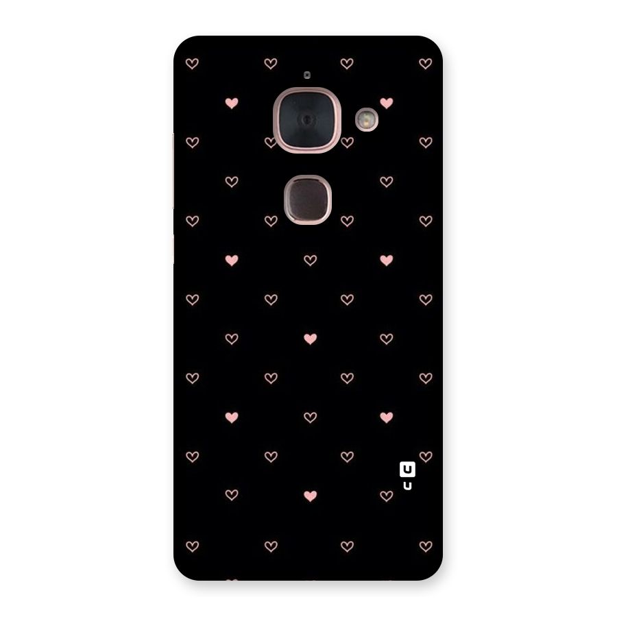 Tiny Little Pink Pattern Back Case for Le Max 2
