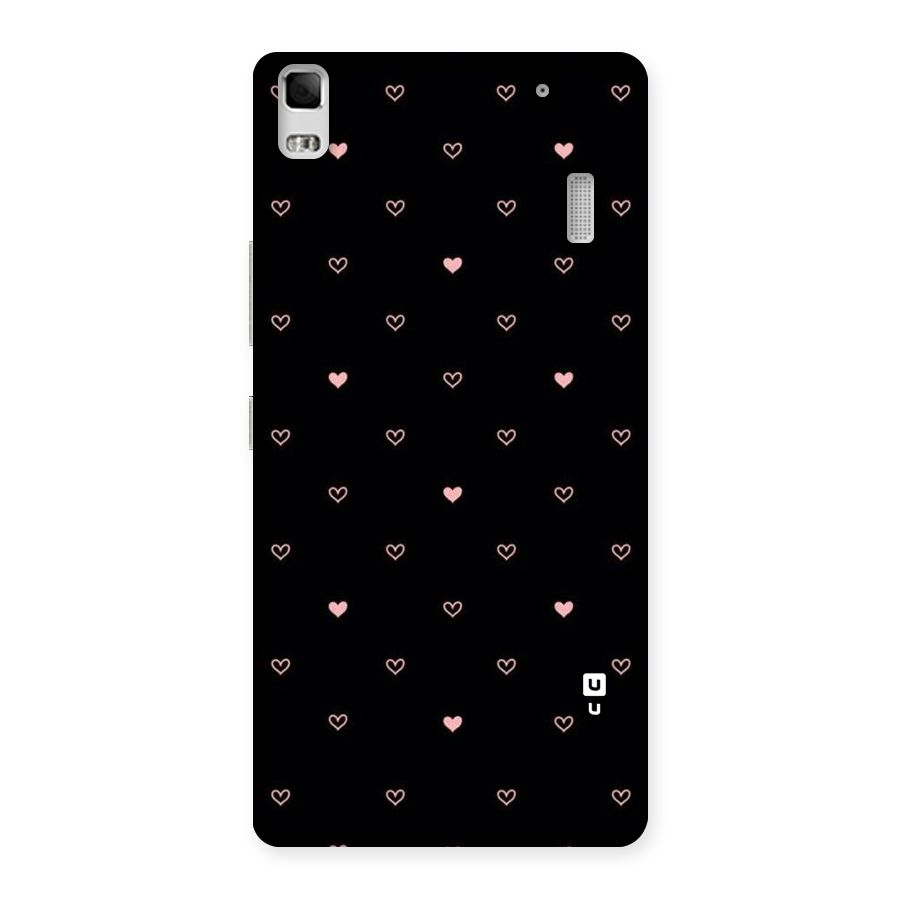 Tiny Little Pink Pattern Back Case for Lenovo A7000