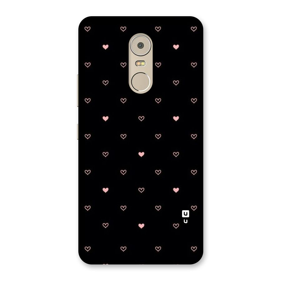 Tiny Little Pink Pattern Back Case for Lenovo K6 Note
