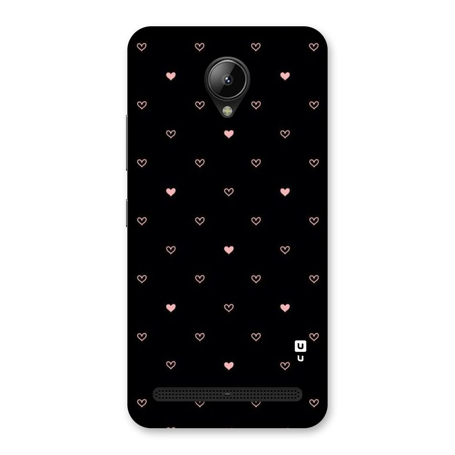 Tiny Little Pink Pattern Back Case for Lenovo C2