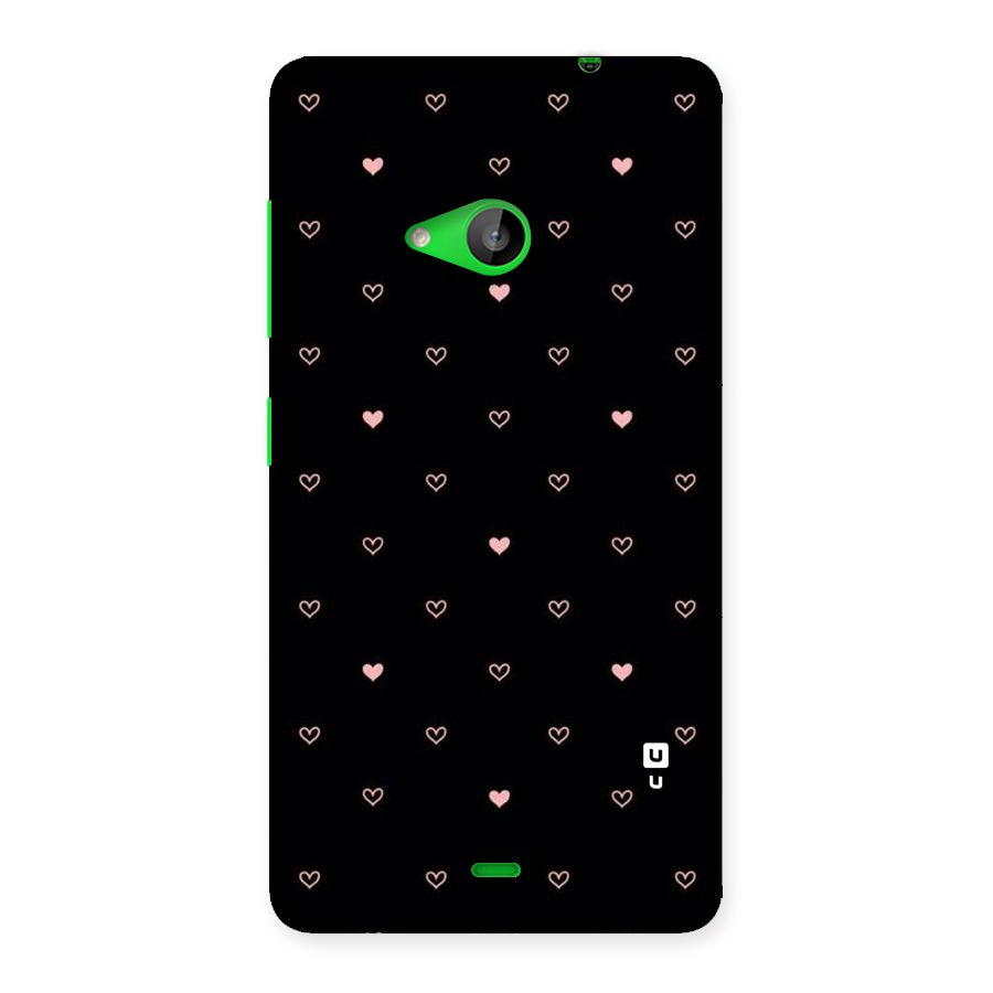 Tiny Little Pink Pattern Back Case for Lumia 535