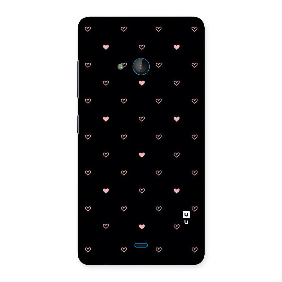Tiny Little Pink Pattern Back Case for Lumia 540