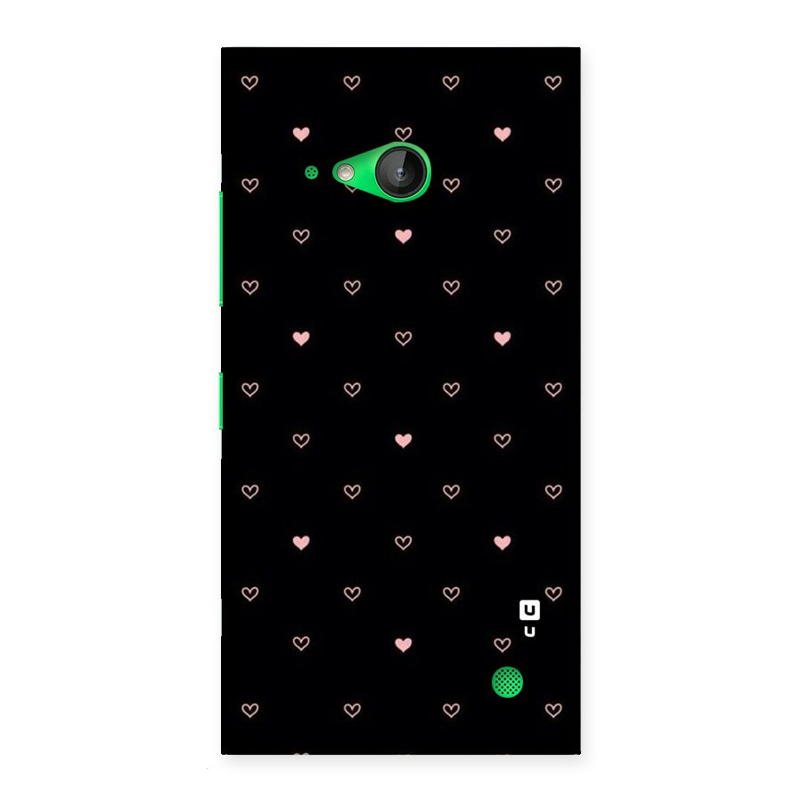 Tiny Little Pink Pattern Back Case for Lumia 730