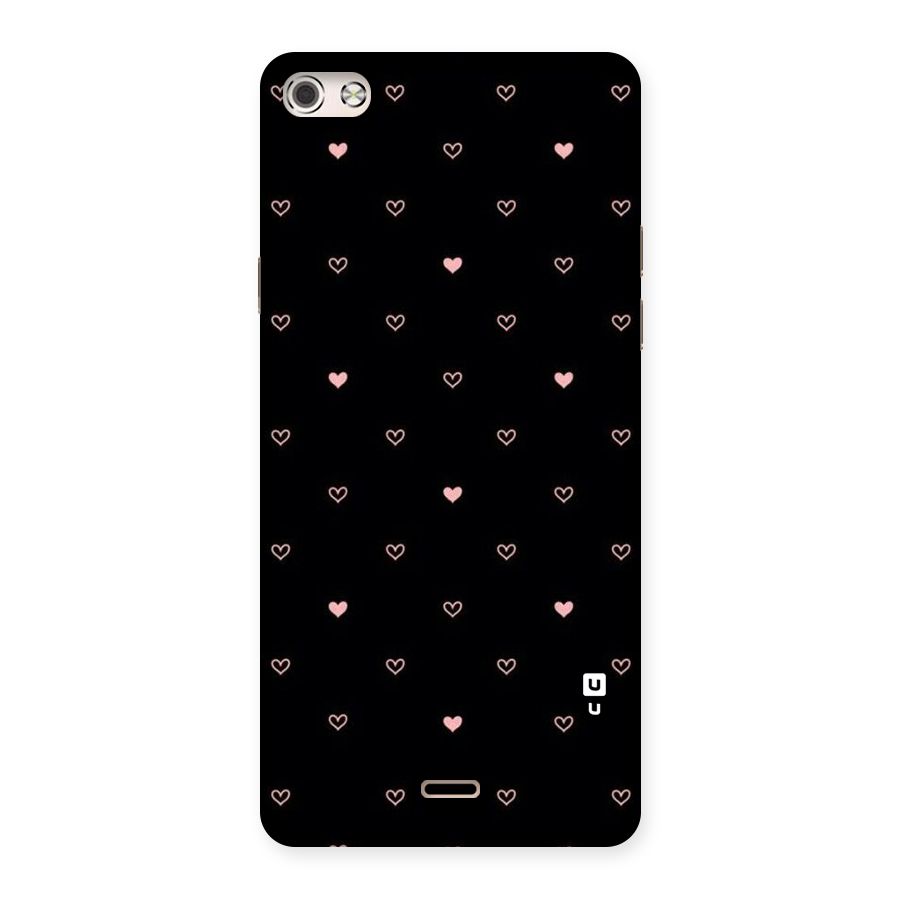 Tiny Little Pink Pattern Back Case for Micromax Canvas Silver 5