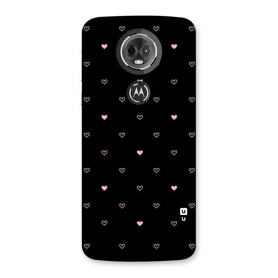 Tiny Little Pink Pattern Back Case for Moto E5 Plus