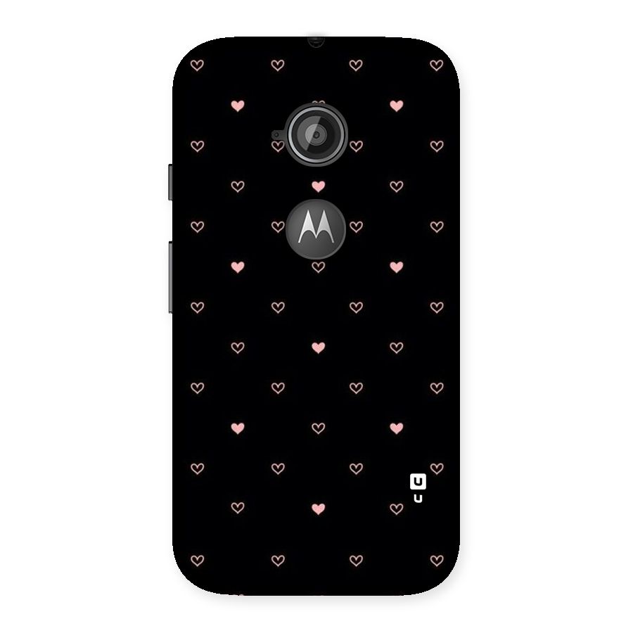 Tiny Little Pink Pattern Back Case for Moto E 2nd Gen