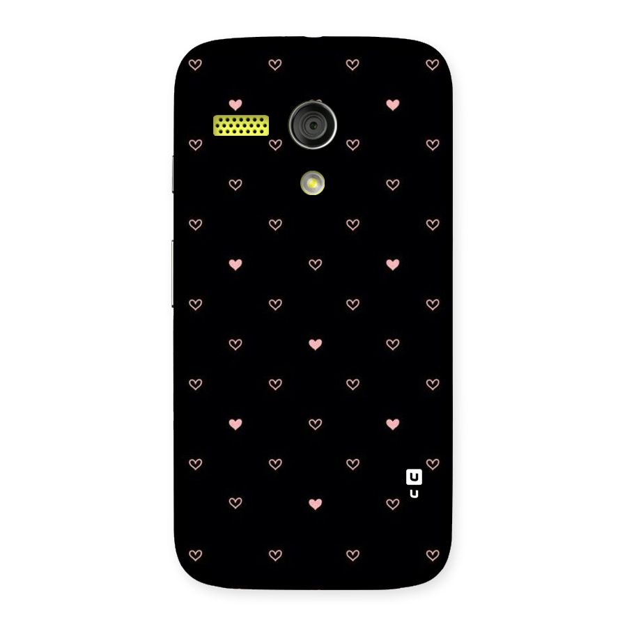 Tiny Little Pink Pattern Back Case for Moto G