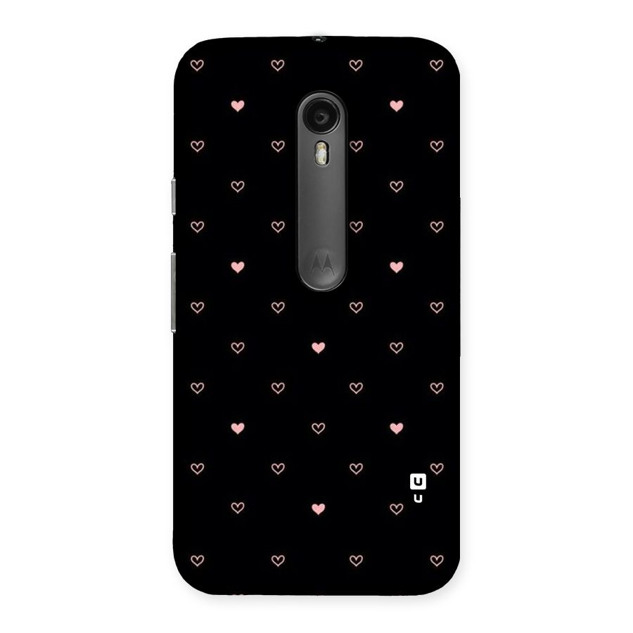 Tiny Little Pink Pattern Back Case for Moto G3