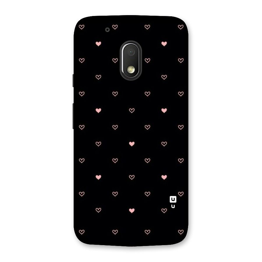 Tiny Little Pink Pattern Back Case for Moto G4 Play