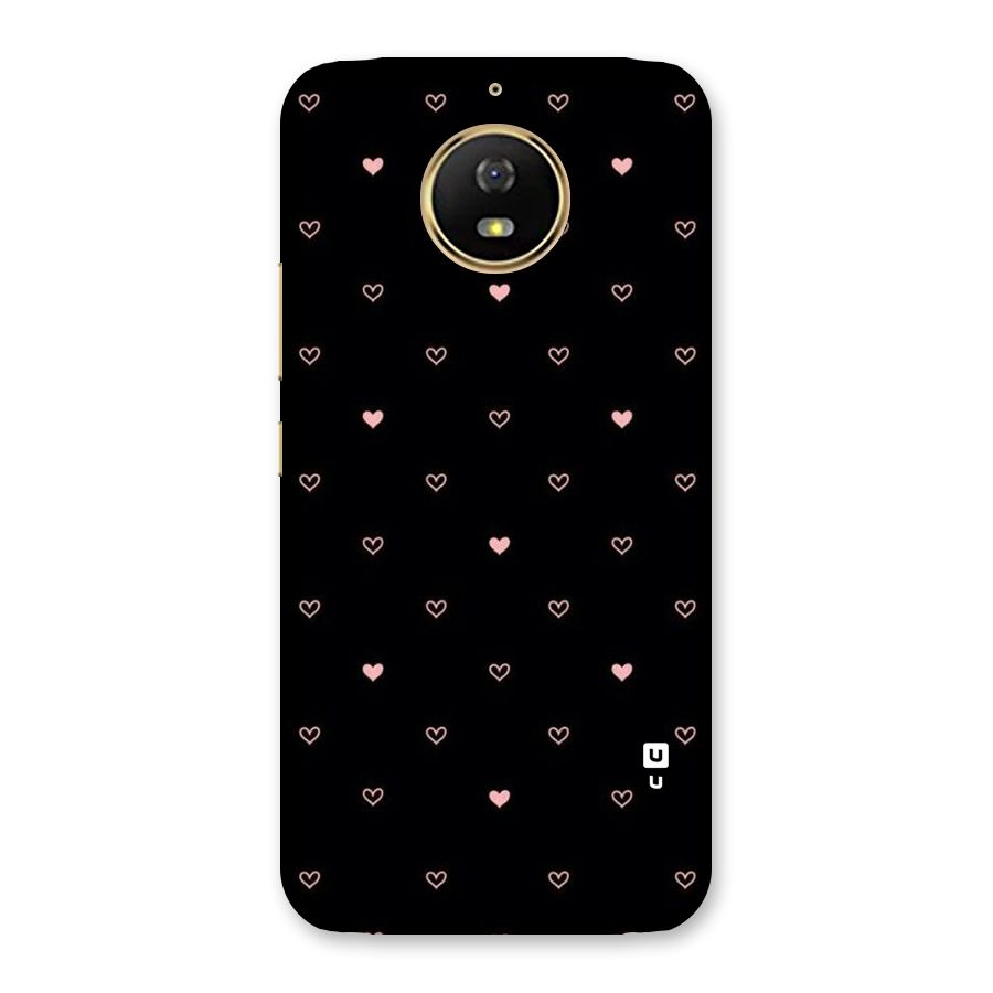 Tiny Little Pink Pattern Back Case for Moto G5s