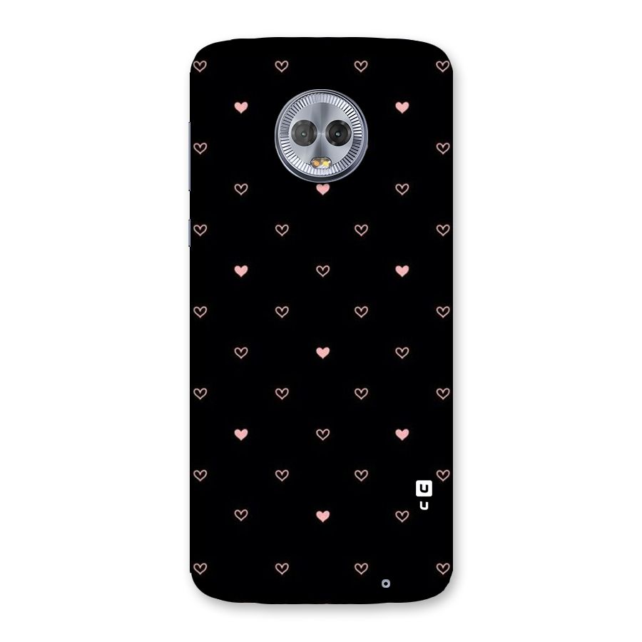 Tiny Little Pink Pattern Back Case for Moto G6 Plus
