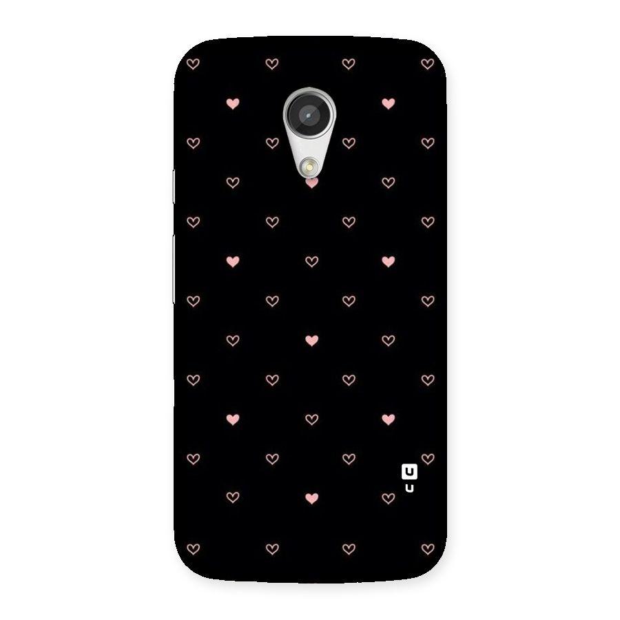 Tiny Little Pink Pattern Back Case for Moto G 2nd Gen