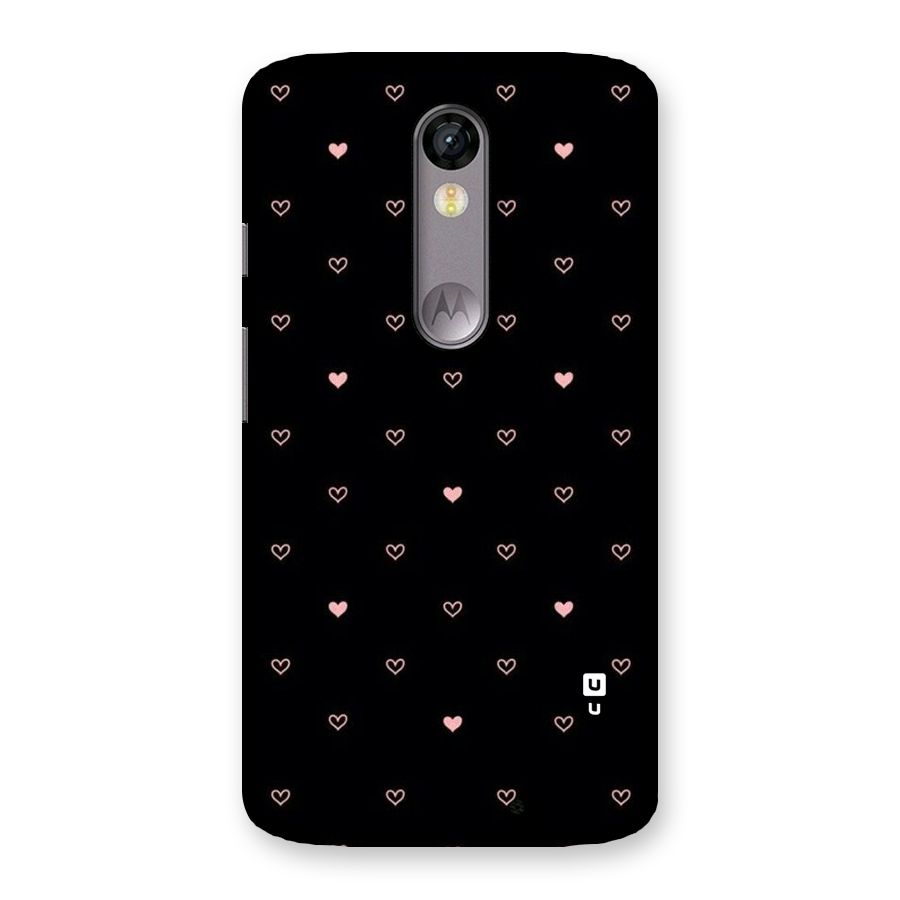 Tiny Little Pink Pattern Back Case for Moto X Force