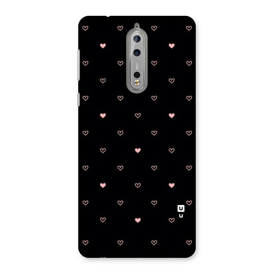 Tiny Little Pink Pattern Back Case for Nokia 8