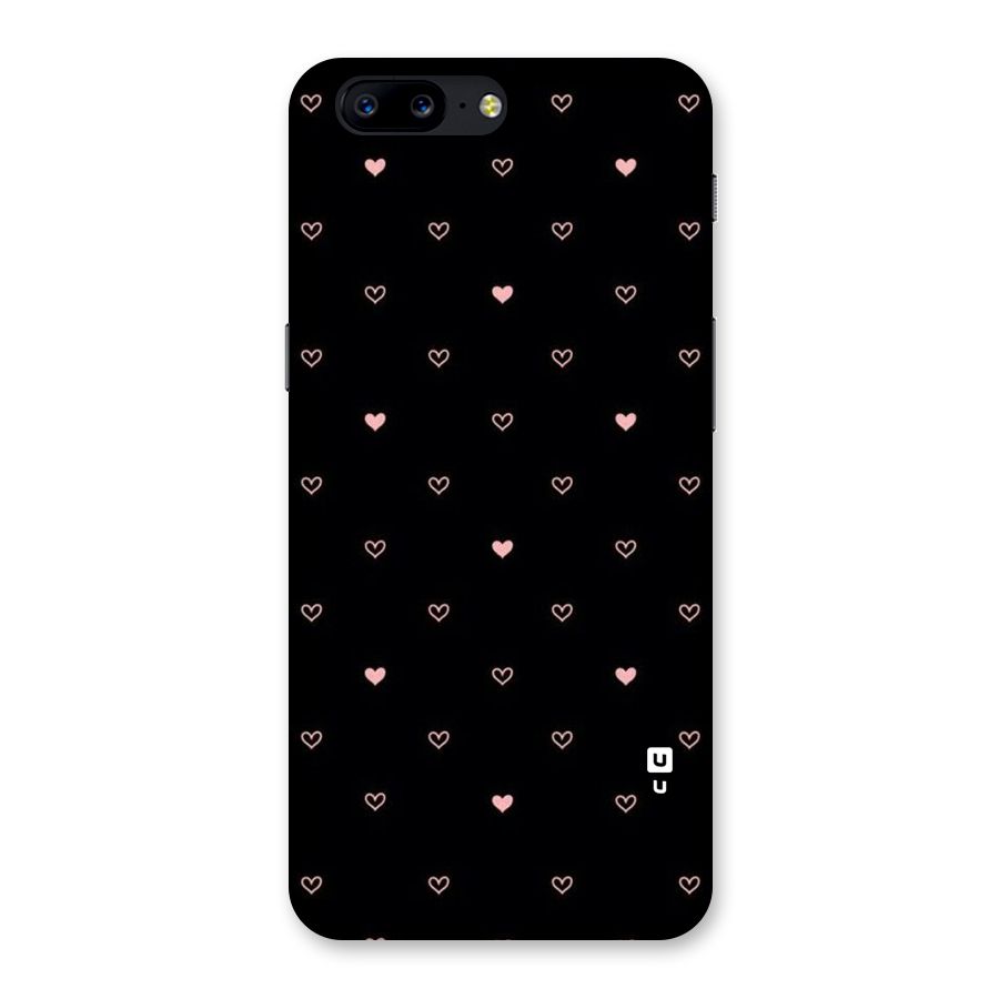 Tiny Little Pink Pattern Back Case for OnePlus 5