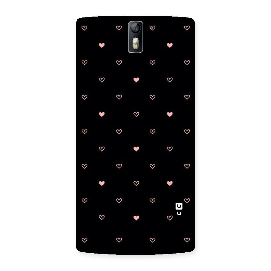 Tiny Little Pink Pattern Back Case for One Plus One