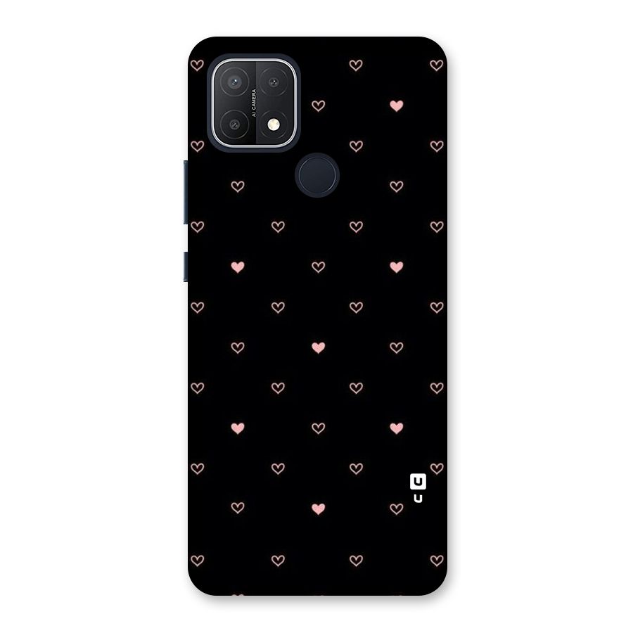 Tiny Little Pink Pattern Back Case for Oppo A15s