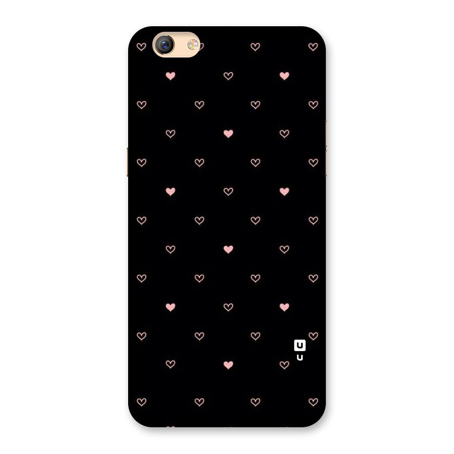 Tiny Little Pink Pattern Back Case for Oppo F3 Plus