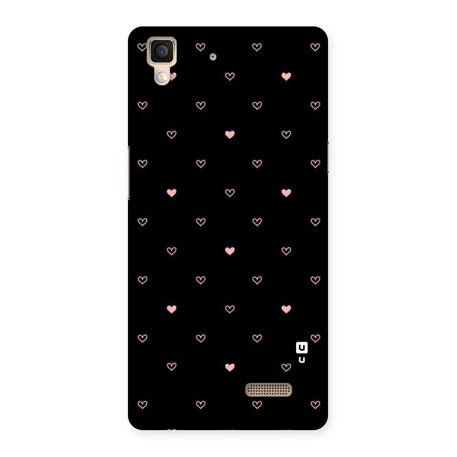 Tiny Little Pink Pattern Back Case for Oppo R7