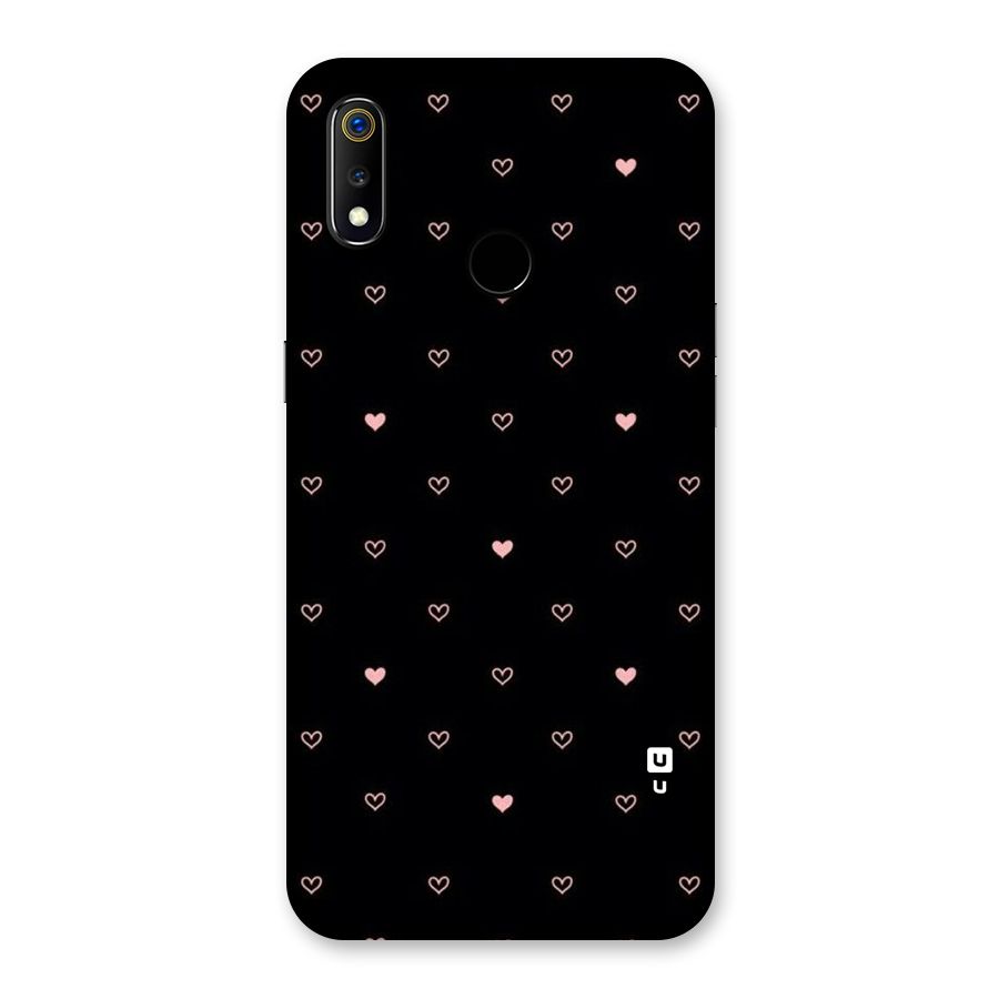 Tiny Little Pink Pattern Back Case for Realme 3