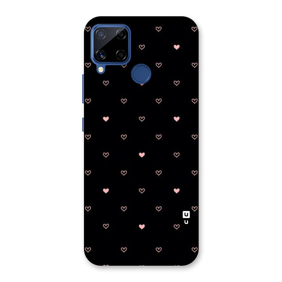 Tiny Little Pink Pattern Back Case for Realme Narzo 30A