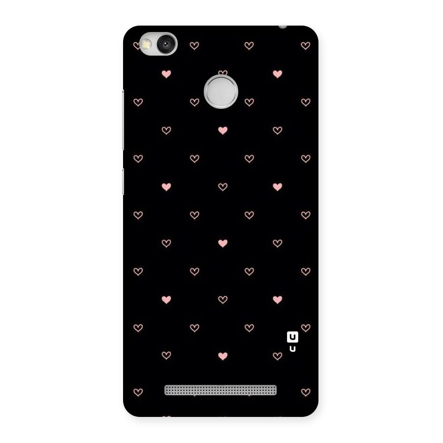 Tiny Little Pink Pattern Back Case for Redmi 3S Prime