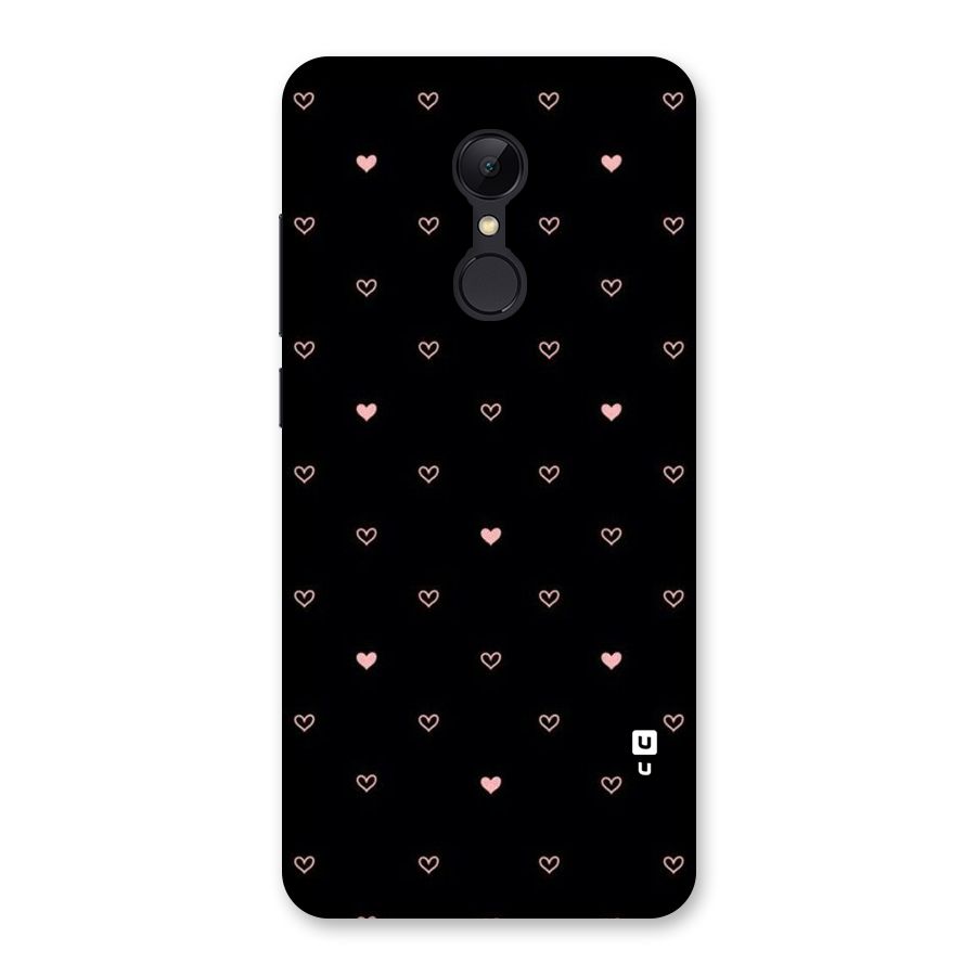 Tiny Little Pink Pattern Back Case for Redmi 5