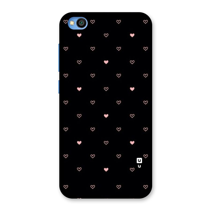 Tiny Little Pink Pattern Back Case for Redmi Go